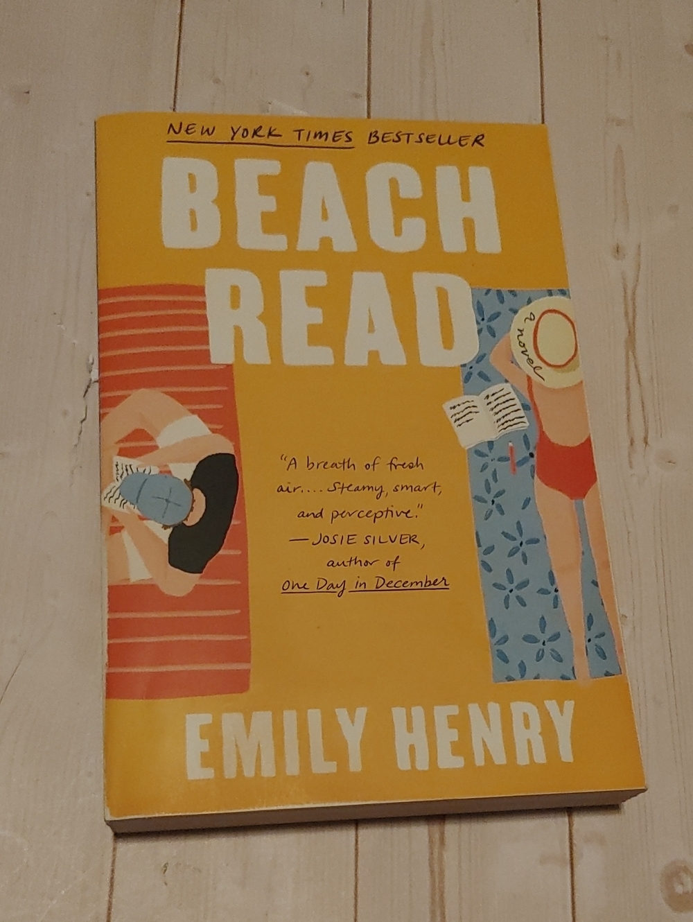 Beach Read Adult Novel By Emily Henry